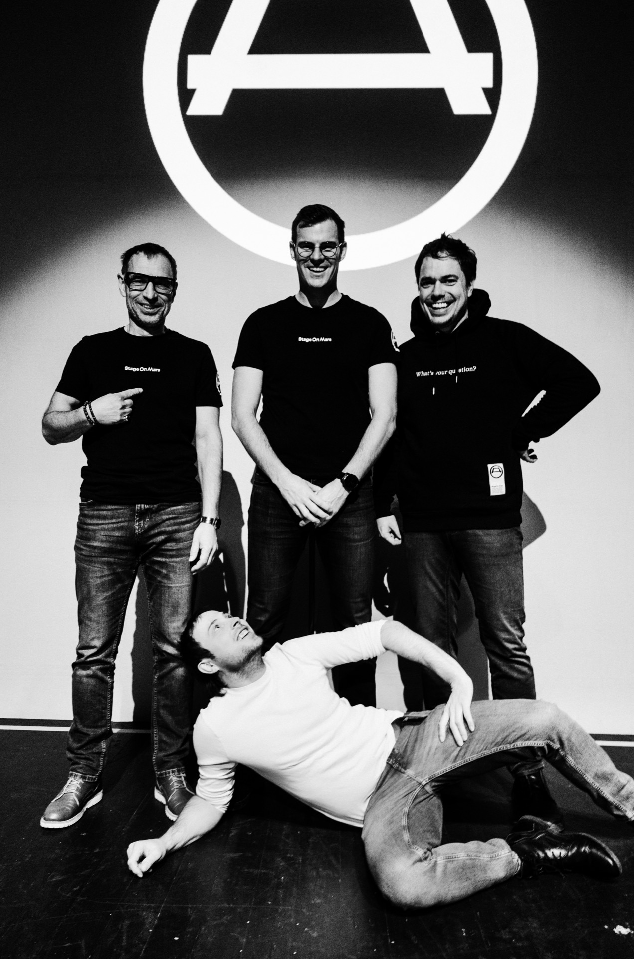 Stage on Mars team